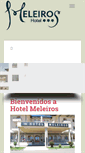 Mobile Screenshot of hotelmeleiros.com